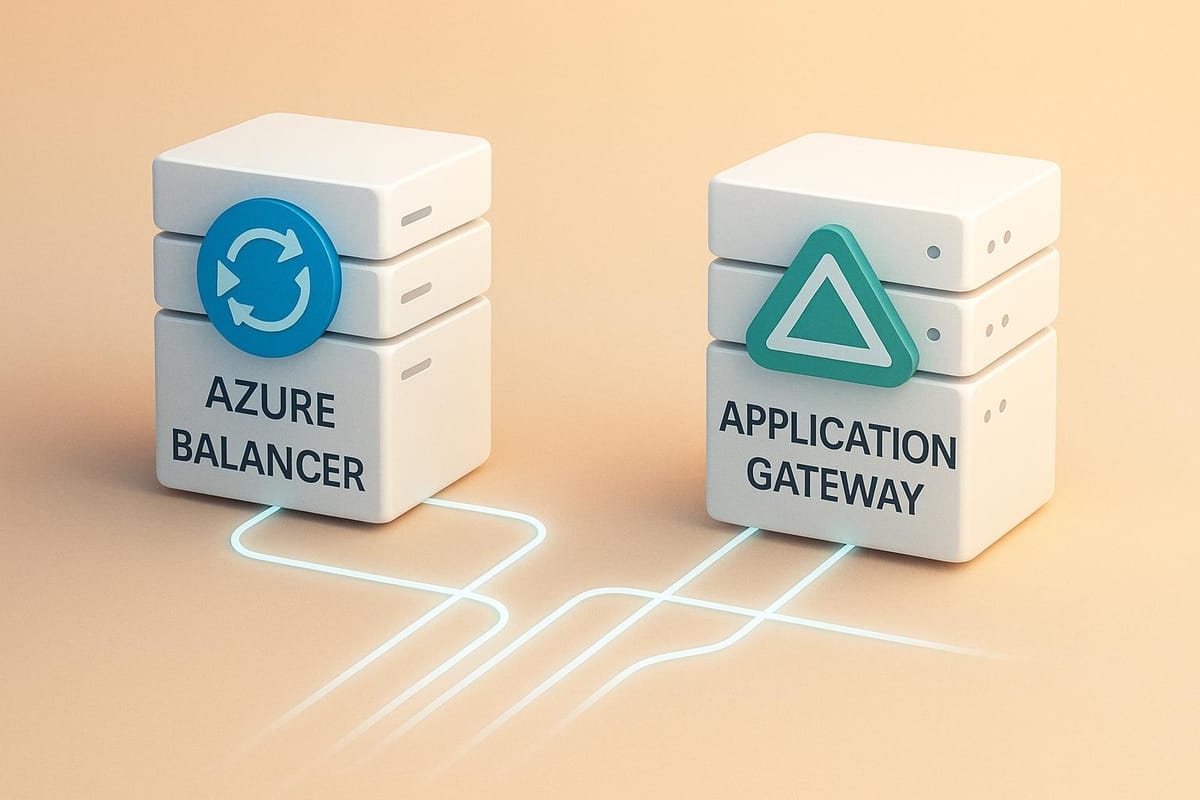 When to Use Azure Load Balancer vs Application Gateway
