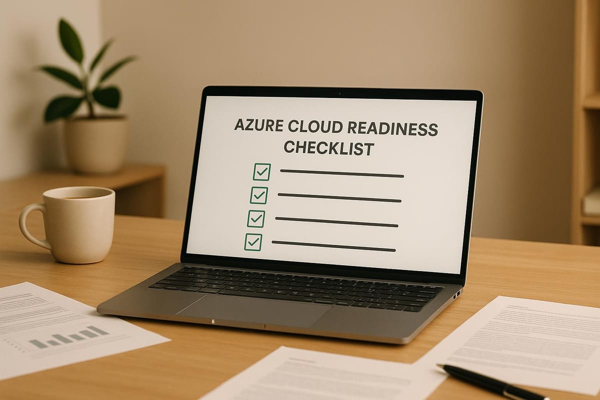 Azure Cloud Readiness Checklist
